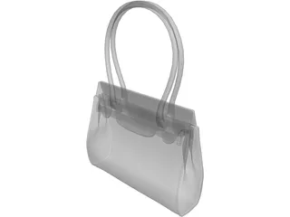 Ladies Handbag 3D Model