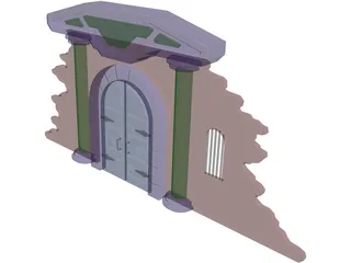 Archway Crypt 3D Model