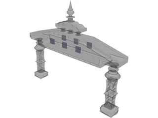 Arch Ceremonial 3D Model