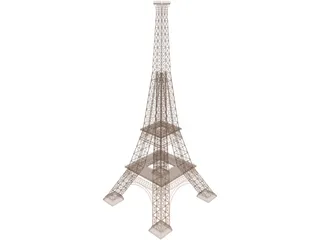 Eiffel Tower 3D Model