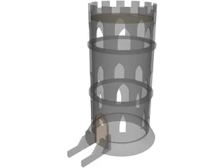 Tower Prison 3D Model