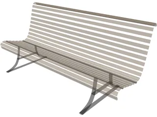 Bench 3D Model