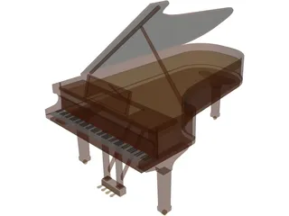 Piano 3D Model