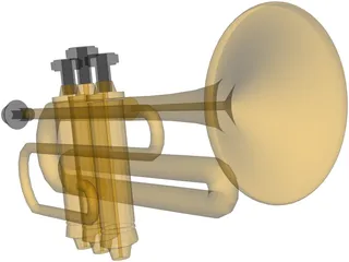 Trombone 3D Model