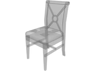 Chair Wood 3D Model