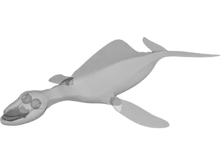 Whalefrog 3D Model