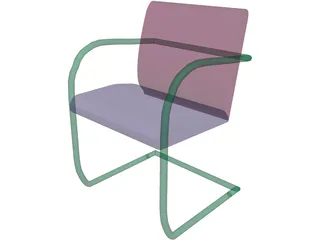 Brno Chair 3D Model