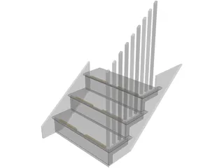 Staircase 3D Model