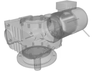 Electrical Engine 3D Model