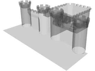 Castle Keep 3D Model