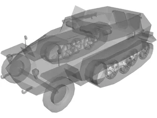 KFZ 250 3D Model