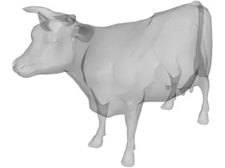 Bull Udder 3D Model