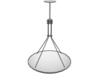 Light Modern Fixture Metropolitan 3D Model