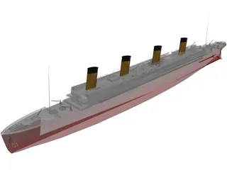 Titanic 3D Model