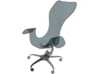 Chair Transparent Future 3D Model