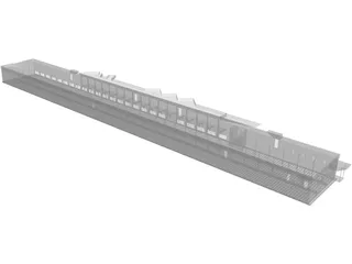Building Warehouse 3D Model