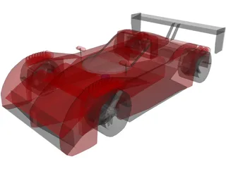 Ferrari GT 3D Model