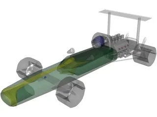 F1 Lotus 3D Model