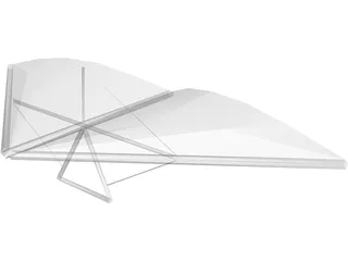 Hang Glider 3D Model