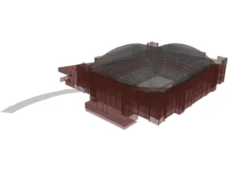 American Airlines Center Stadium [AAC] 3D Model