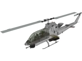 Boeing AH-64 Apache 3D Model