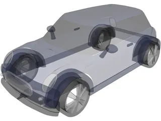 Mini Cooper [Tuned] 3D Model