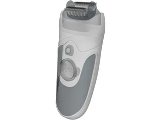 Brawn Silk Epilator 3D Model