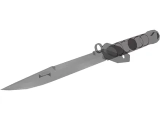 Knife 3D Model