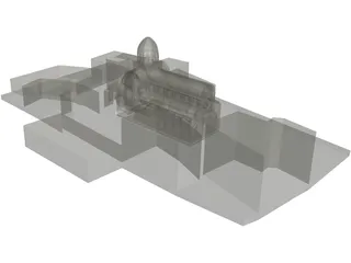 Sibenik Castle 3D Model