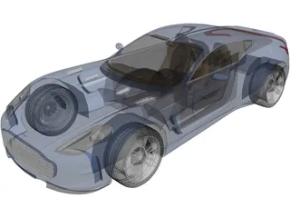 Aston Martin One-77 3D Model