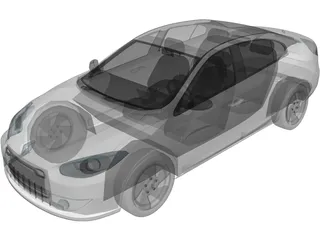 Renault Fluence (2011) 3D Model