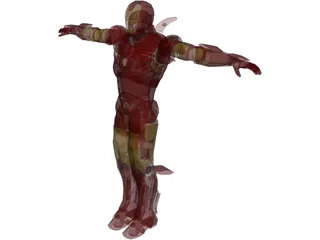 Iron Man [Rigged] 3D Model