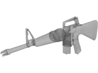 M16 3D Model