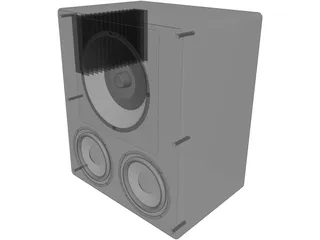 Speaker 3D Model