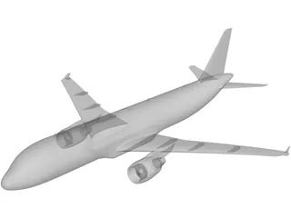 Airbus A320 3D Model