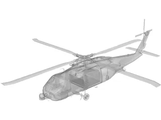 Sikorsky SH-60 Seahawk 3D Model