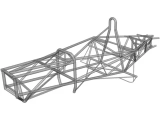 Formula Sena Frame 3D Model