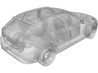 BMW X1 E84 (2013) 3D Model