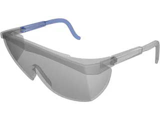 Safety Glasses 3D Model
