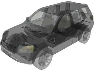 Land Rover Freelander 3D Model