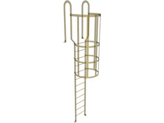 Ladder 3D Model