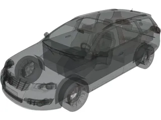 Volkswagen Passat Variant (2006) 3D Model