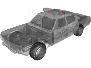 Police Car NYPD 3D Model