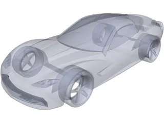 Chevrolet Corvette C7 3D Model