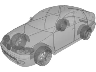 Seat Cordoba 3D Model