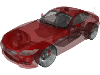 BMW Z4 (2011) 3D Model