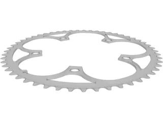 Chainring 53T 3D Model