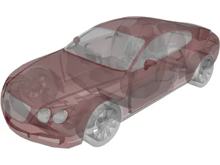 Bentley Continental GT 3D Model