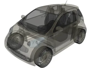 Aston Martin Cygnet (2011) 3D Model