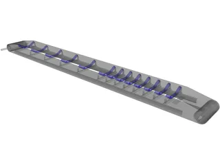 Conveyor Belt 3D Model